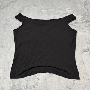 VTG 90s International Concepts Off the Shoulder Top Size M Grunge Indie Goth